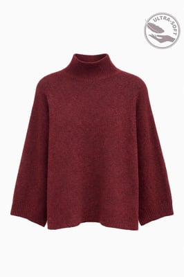 Oversized Geribbelde Coltrui
