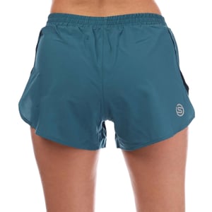 Skins Dames/Dames Series-3 Superpose Hardloopshort (Teal)