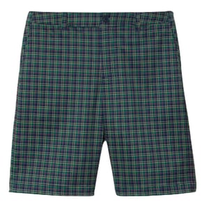 Lacoste Heren Ultra Dry Geruite Golfshorts (Groen)