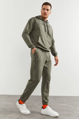 Oversized Hooded Sweatshirt en Broek Set