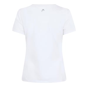 Head Lucy T-shirt voor dames (Wit, Rood)