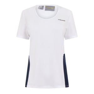 Head Dames/Dames Technisch T-shirt (Wit, Zwart)