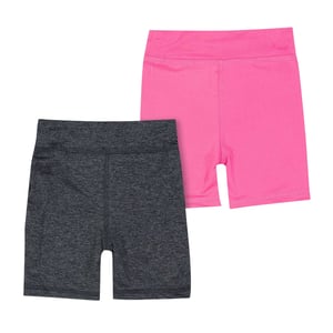 Reebok Jersey shorts voor meisjes (Set van 2) (Suikerkoraal)