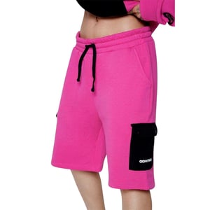 Hype Uniseks Cargo Shorts Contrast voor volwassenen (Roze)
