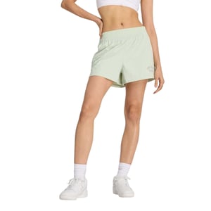 New Balance Dames/Dames Relaxed Fit Shorts (Munt)