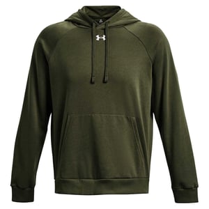Under Armour Heren fleece hoodie (Marine/Wit)