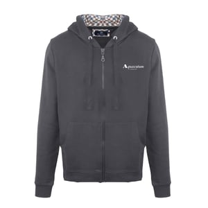 Aquascutum Heren Casual Hoodie (Antraciet)