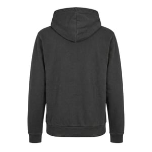 Modern Amusement Unisex-hoodie voor volwassenen met sentimentele Robin-print (Jet Zwart)
