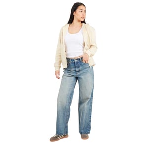 Brave Soul Dames/Dames Sweat Jacket (Steen)
