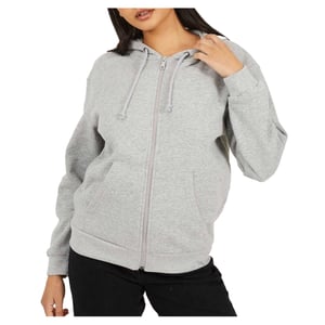 Brave Soul Dames/Dames Sweat Jacket (Grijs Marl Marl)