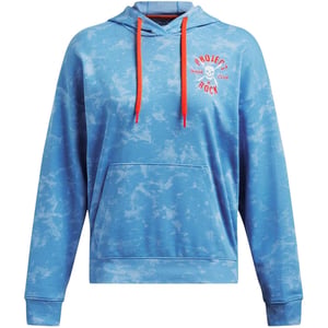 Under Armour Dames Tie Dye Franse Terry Relaxed Fit Hoodie (Blauw)