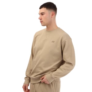 New Balance Heren French Terry Crew Neck Sweatshirt (Steen)