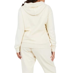 Brave Soul Effen hoodie met lange mouwen voor dames (Crème)