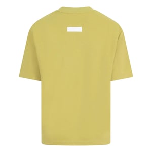 Blank Essentials Unisex T-shirt in boogkatoen voor volwassenen (Mosterd)