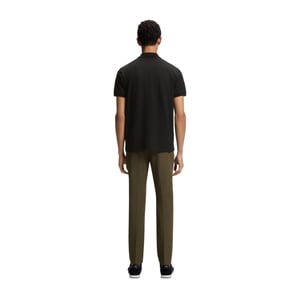 Boss Heren Piqué Polo Shirt (Zwart)