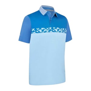 Callaway Heren Emea Regular Poloshirt met Korte Mouwen (Galaxy Blauw)