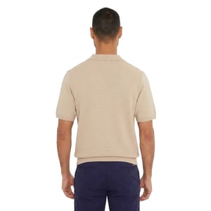 Threadbare Heren polo (Beige)