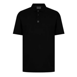 Hugo Mannen Deabono Logo Polo Shirt (Zwart)