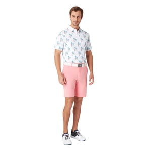 Callaway Heren 19e Poloshirt met Kraag (Helder wit)