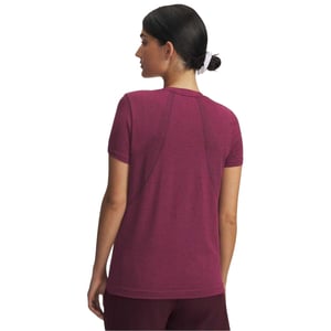 Under Armour Dames Vanish Seamless T-shirt (Fuchsia)