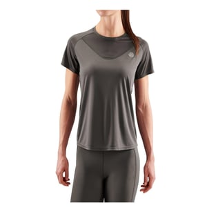 Skins Dames/Dames Skins T-Shirt (Houtskool)