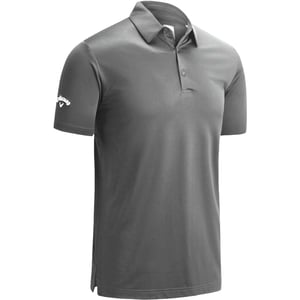 Callaway Heren Swing Tech Solid Colour Polo Shirt (Grijs)