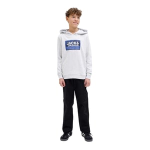 Jack And Jones Kinderen/Kinderen Logan Regular Hoodie (Wit gemêleerd)