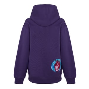 Diadora Dames/Dames Oog Polycotton Hoodie (Paars)