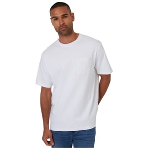 Threadbare Hyde T-shirt voor heren (Wit)
