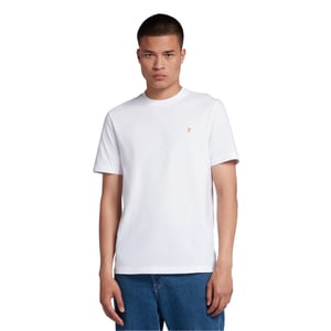 Farah Heren Logo Regular T-Shirt (Wit)