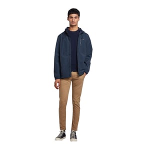 Farah Katoenen sweater met logo voor heren (Echte marine)