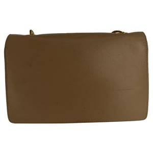 Saint Laurent Betty Crossbodytas in beige leer