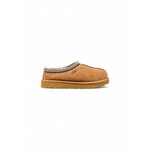 UGG Beige Leren Enkellaarsjes