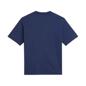 Levis Heren-T-shirt van katoen met ruime pasvorm en korte mouwen (Donkerblauw)