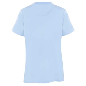 Pretty Green Heren Swirl Logo T-Shirt (Licht Blauw)