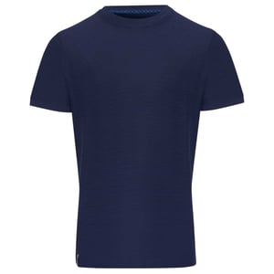 Threadbare Falkland-T-shirt van gebreid materiaal voor heren (Marine)