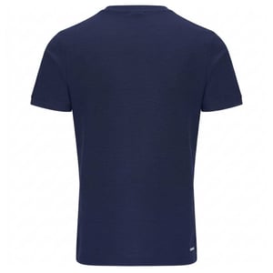 Threadbare Falkland-T-shirt van gebreid materiaal voor heren (Marine)