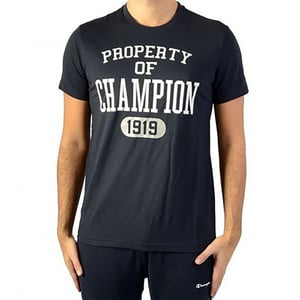 Champion Herenbezit van Kampioen T-Shirt (Marine)