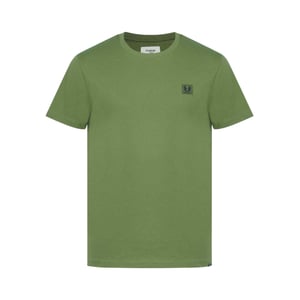 Firetrap Katoenen heren-T-shirt (Kaki Groen)