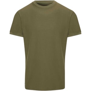 Threadbare Unisex Gosford Regular T-shirt voor volwassenen (Kaki Groen)