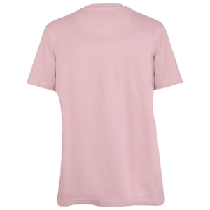 Pretty Green Heren-T-shirt met ronde hals en groot logo (Lichtroze)