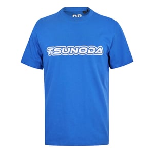 Hugo Heren Tsunoda T-shirt met ronde hals, normale pasvorm (Medium Blauw)
