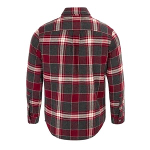Firetrap Geruit herenoverhemd (Zwart, Rood)
