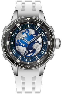 Invicta Celestial 70091 Herenhorloge - Automatisch Uurwerk - Roestvrij Staal met Blauwe Wijzerplaat - 40 mm