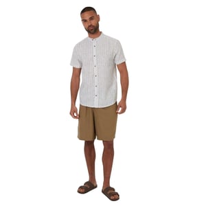 Threadbare Heren Papa Overhemd (Natuurlijk)