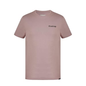 Firetrap Katoenen heren-T-shirt (Stoffige roos)