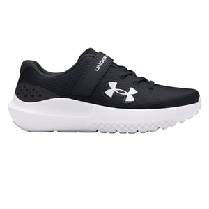 Under Armour Surge 4-sportschoenen voor kinderen (Zwart, Wit)