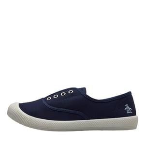 Penguin Anita Canvas Dames Navy Pumps