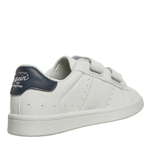 Penguin Junior Marmer Wit/Navy Sneakers