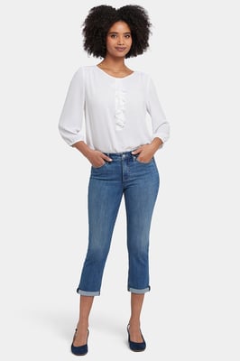 Chloe Skinny Capri Jeans In Cool Embrace® Denim